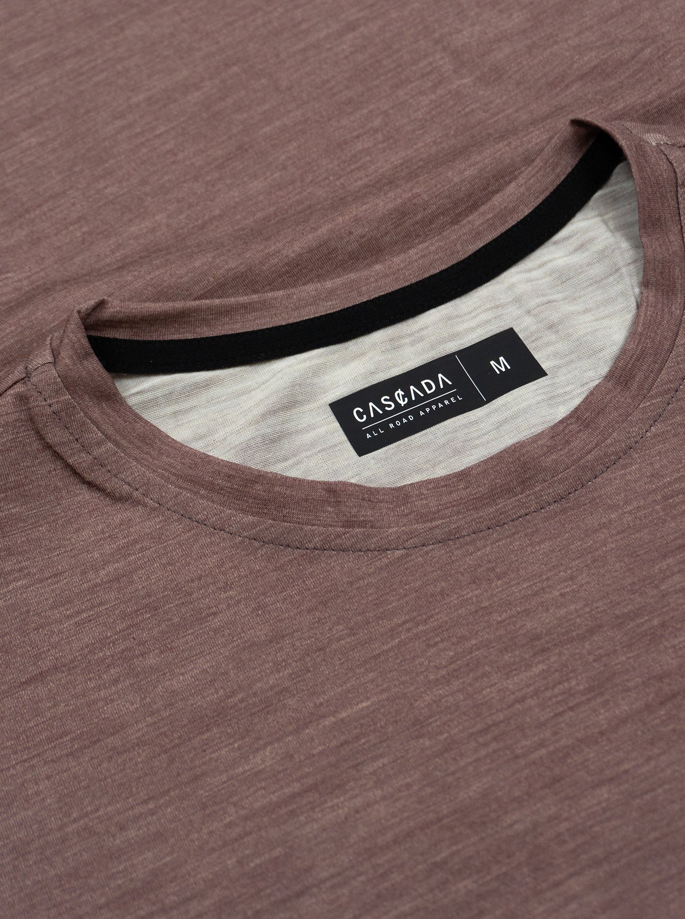 Raw Lightweight Merino Jersey - Plum