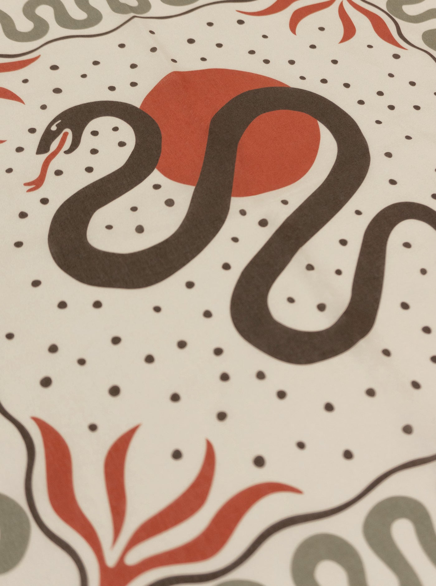 Bandana - Snakebite - Cream