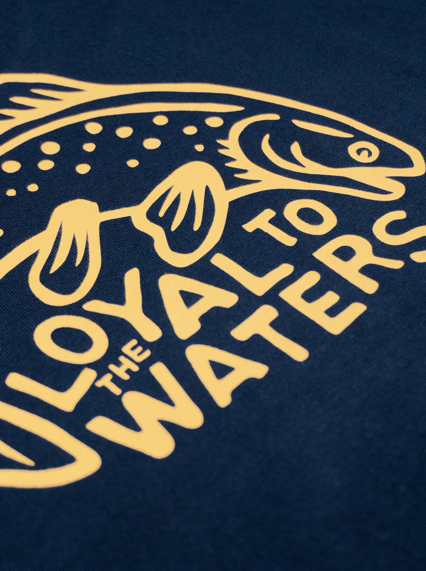 Cotton Unisex T-Shirt - Loyal To The Waters