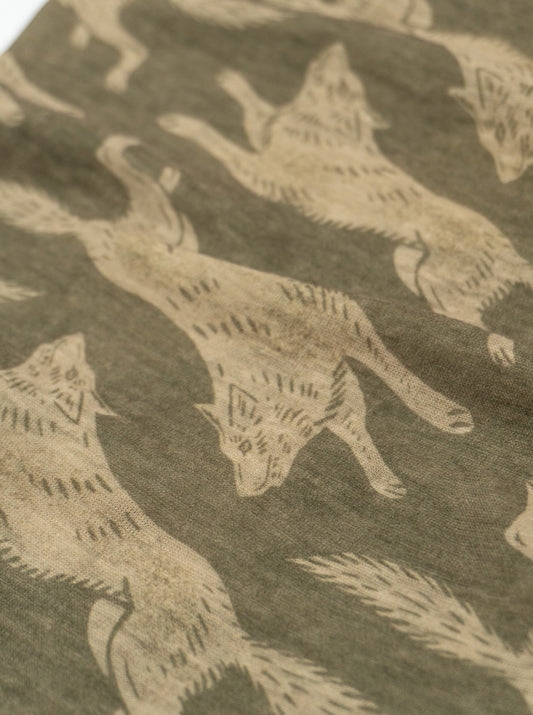 Merino Wolfpack Snood - Olive