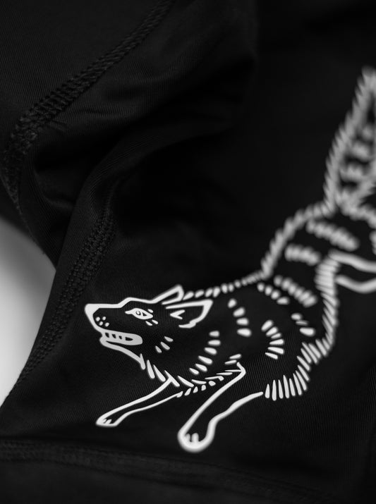 Women's Cargo Bib Shorts - Black