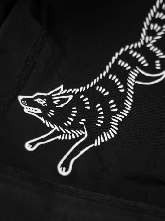 Cargo Bib Shorts - Black