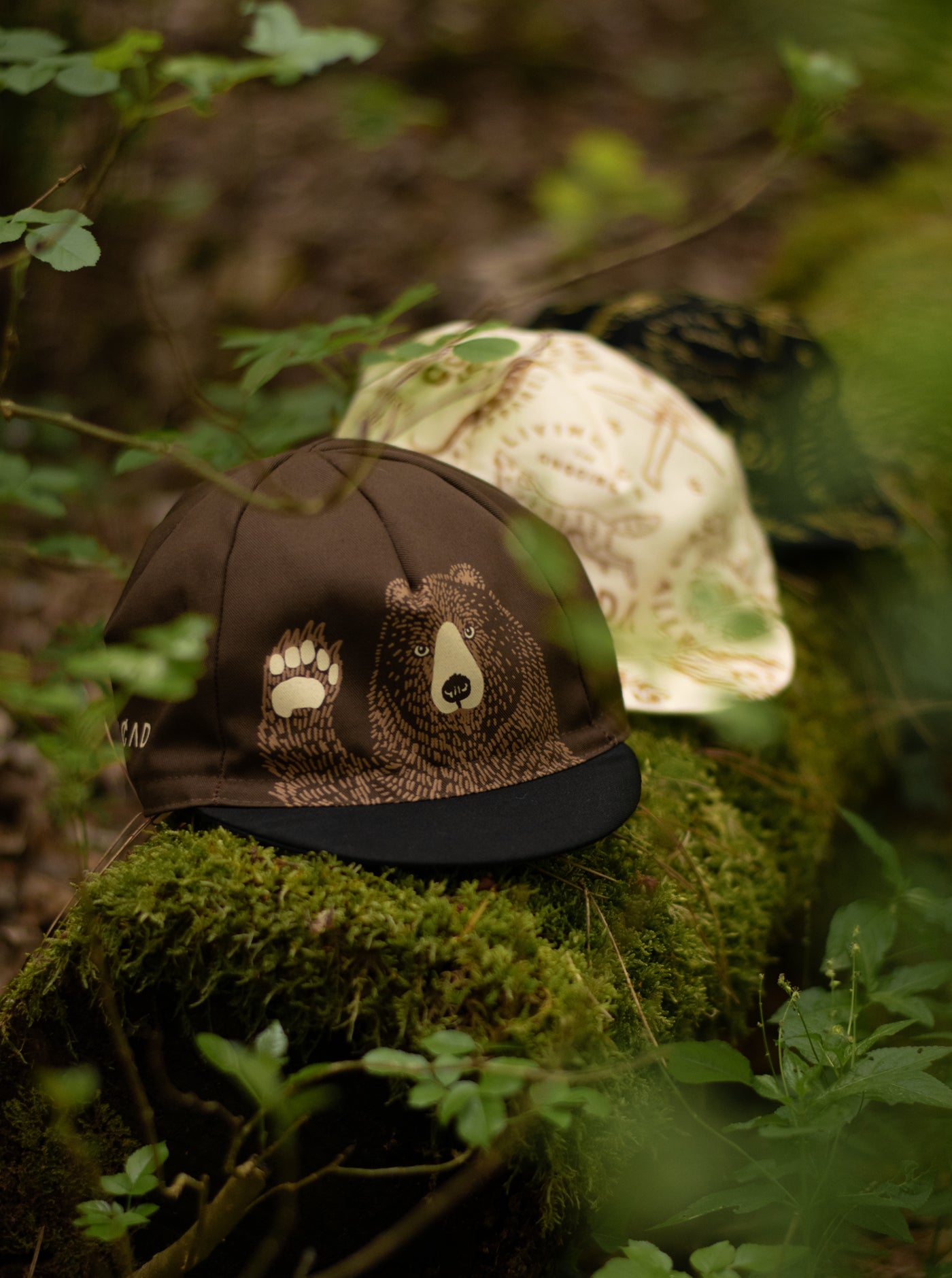 Cycling Cap - Stay Wild - Brown