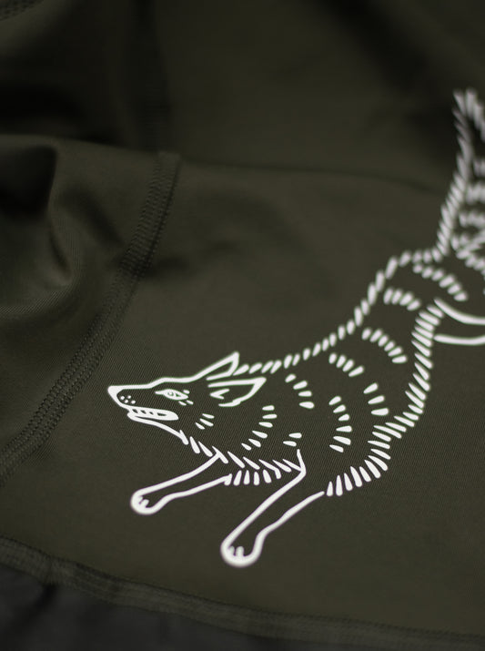 Cargo Bib Shorts - Olive