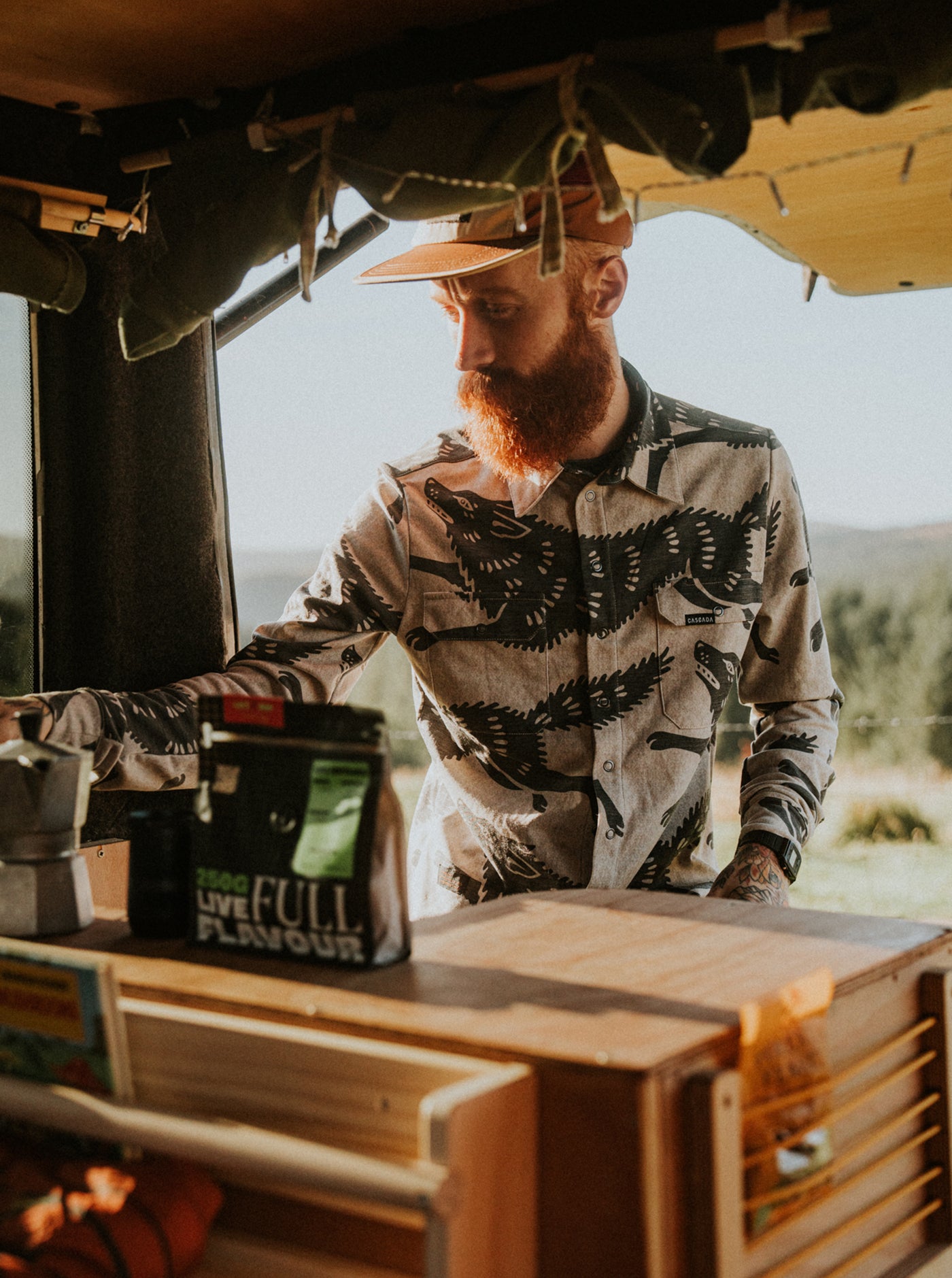 Land Outdoor Shirt - Wolfpack