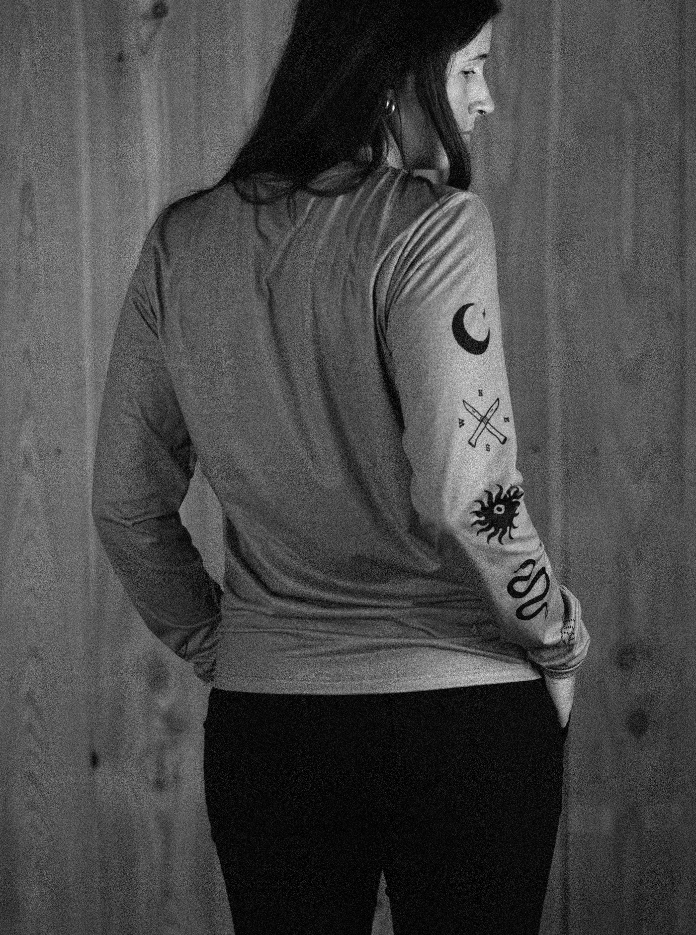 Trail Long Sleeve T-Shirt - Snakebite - Emerald