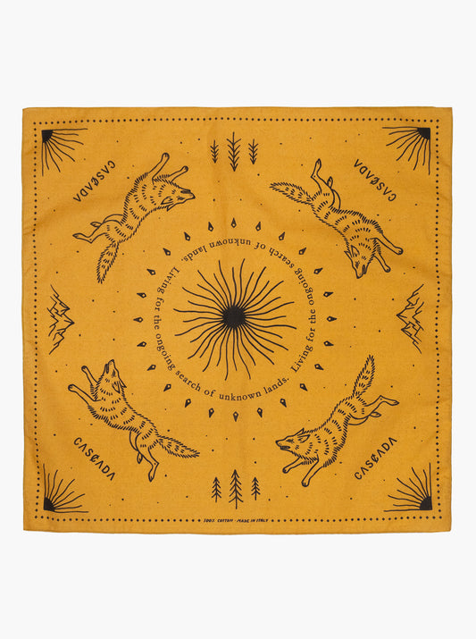 Bandana - Wolfpack - Honey Gold