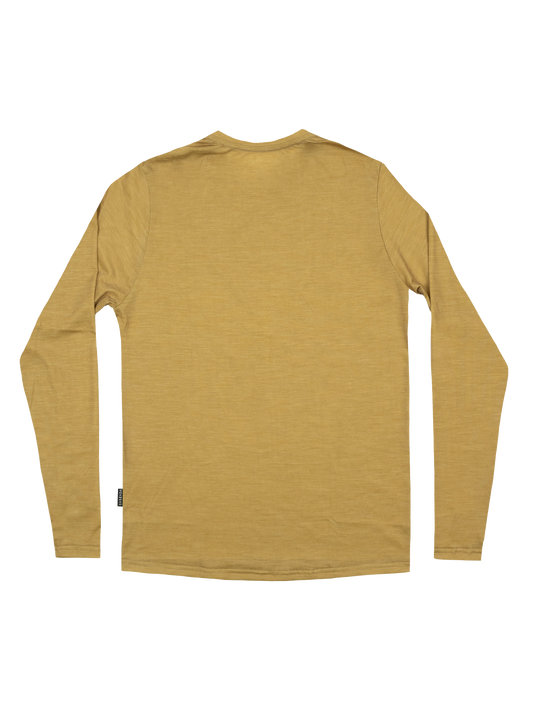 Raw Lightweight Merino Jersey - Mustard