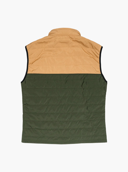 Guide Ultralight Vest - Dark Tan/Green
