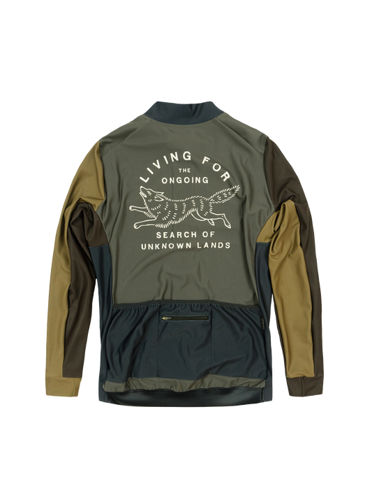 Cycling Long Sleeve Jersey - Bush