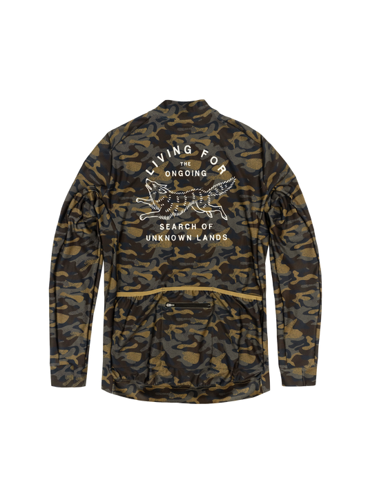 Cycling Long Sleeve Jersey - Woodland