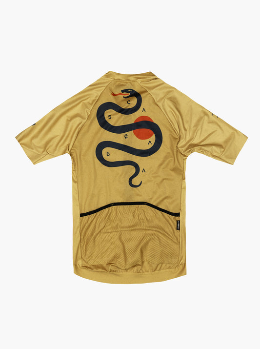 Cycling Jersey - Snakebite - Honey Gold
