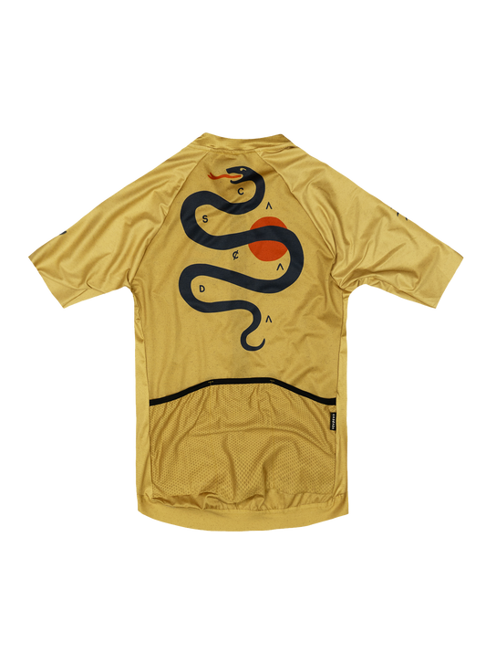 Cycling Jersey - Snakebite - Honey Gold