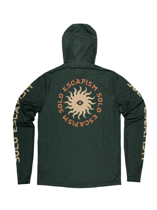 Trail T-Shirt Hoodie - Solo Escapism