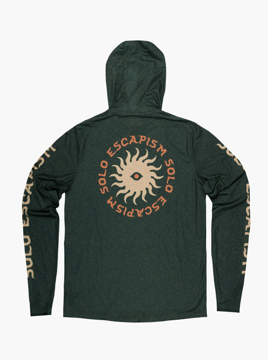 Trail T-Shirt Hoodie - Solo Escapism