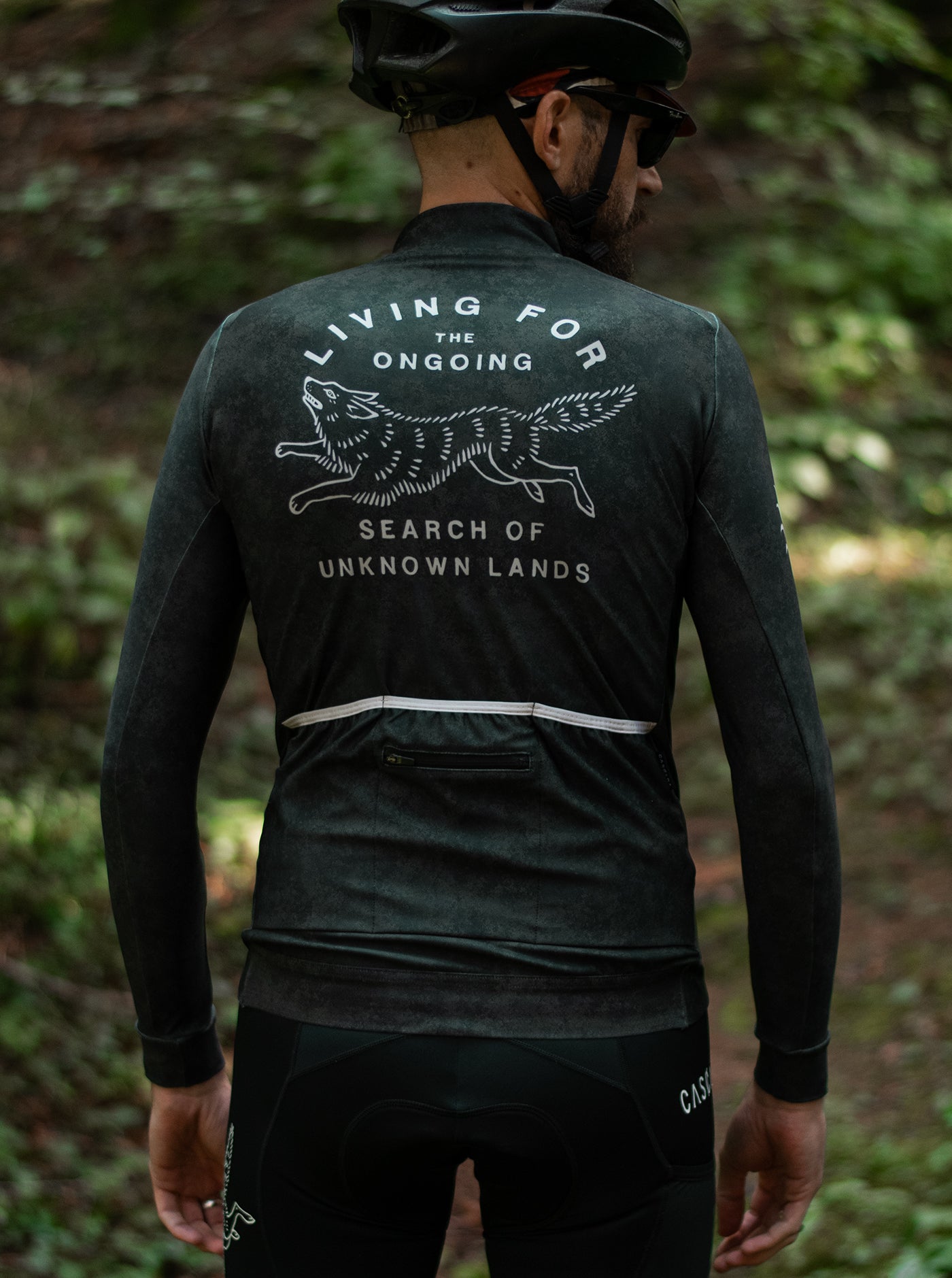 Cycling Long Sleeve Jersey - Haze Green