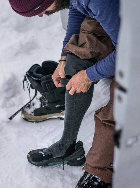 Merino Cross Socks Long
