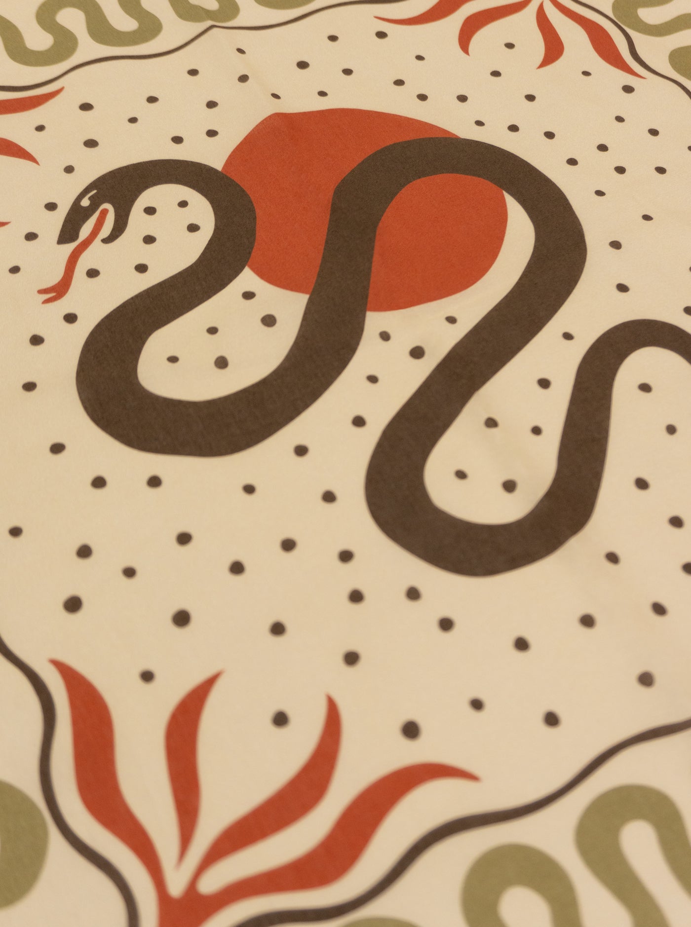 Bandana - Snakebite - Cream