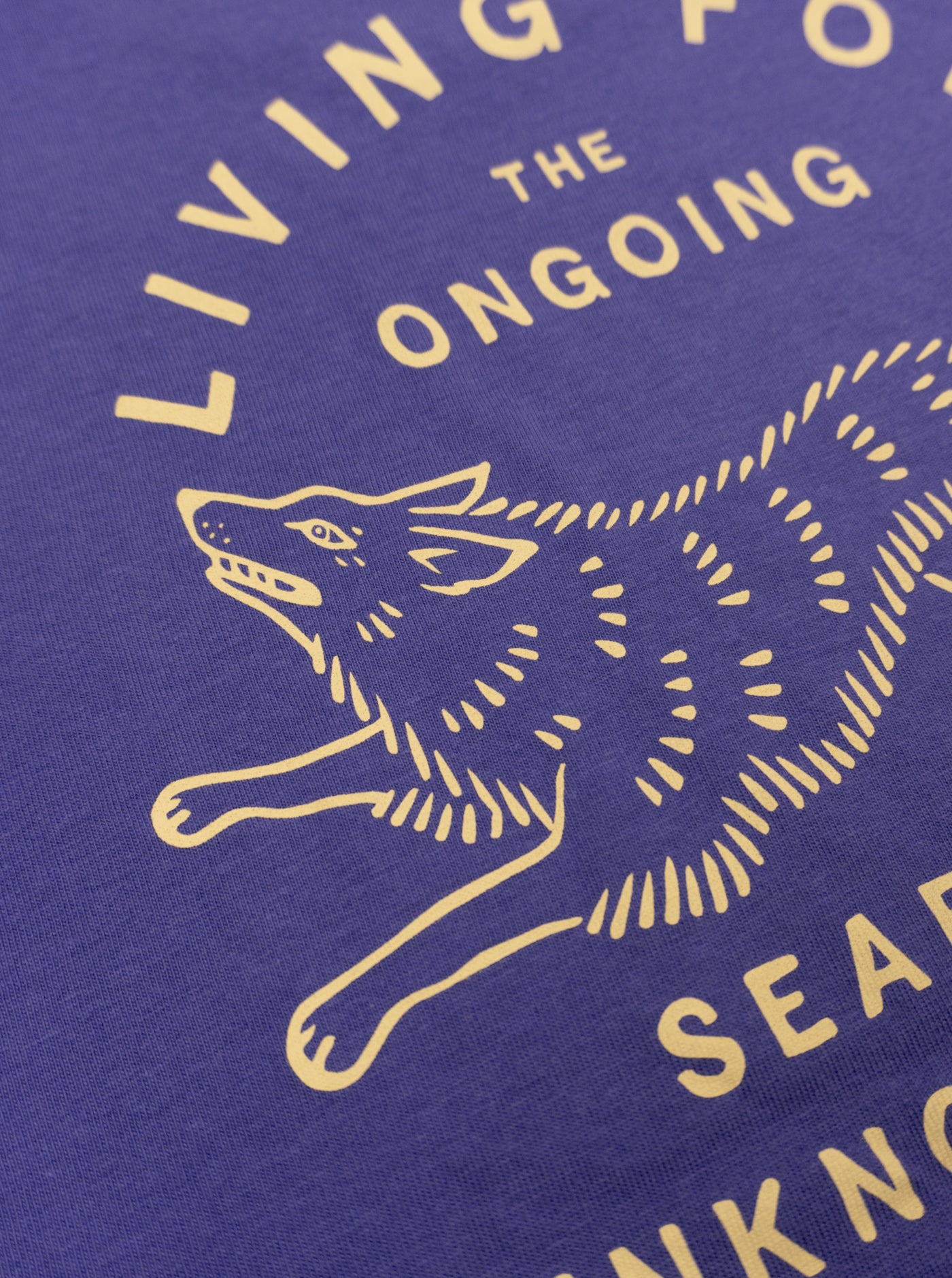 Cotton Unisex T-Shirt - Classic Logo - Purple Haze