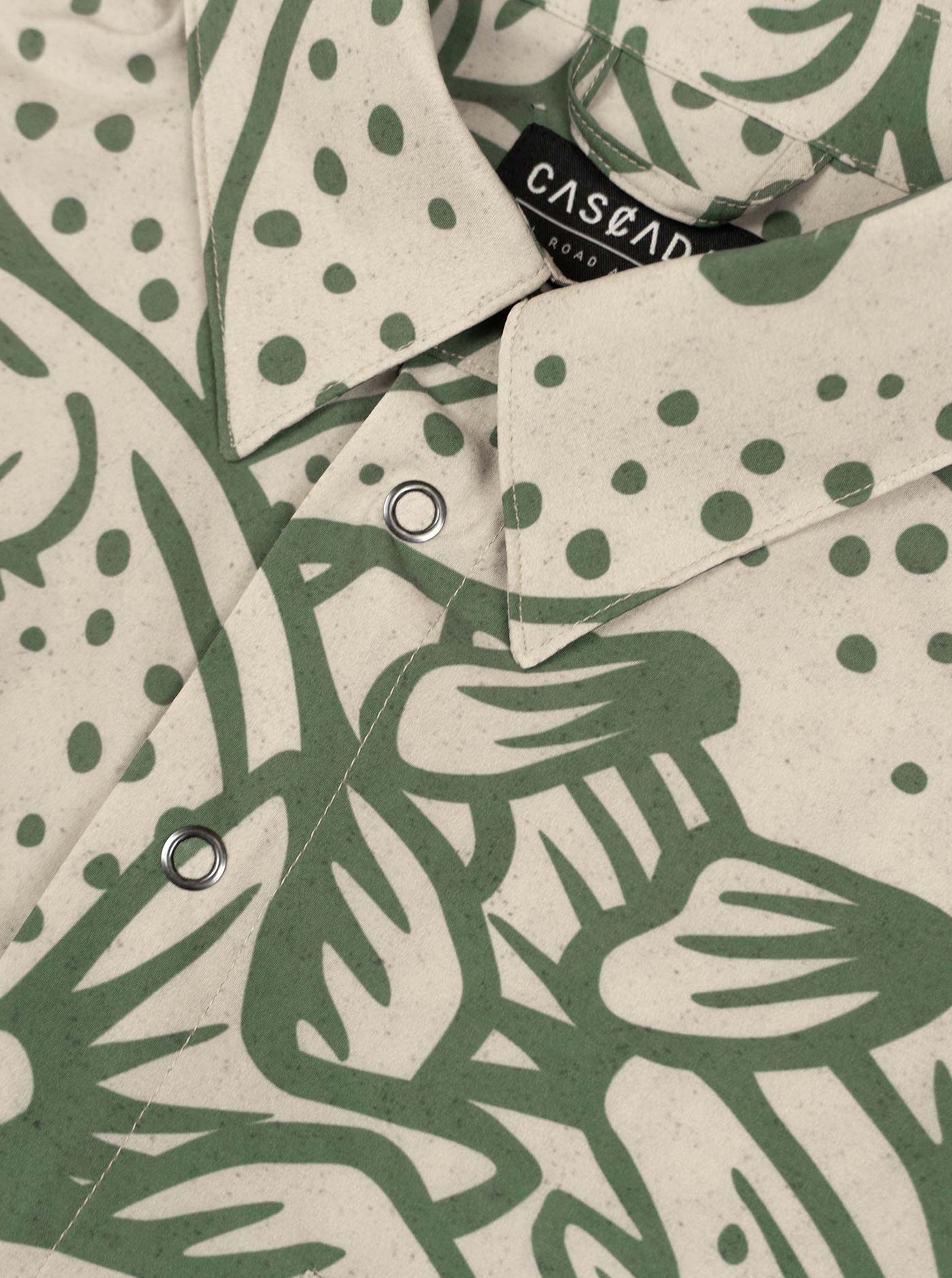 Howling Button Up Shirt - Loyal To The Waters - Green