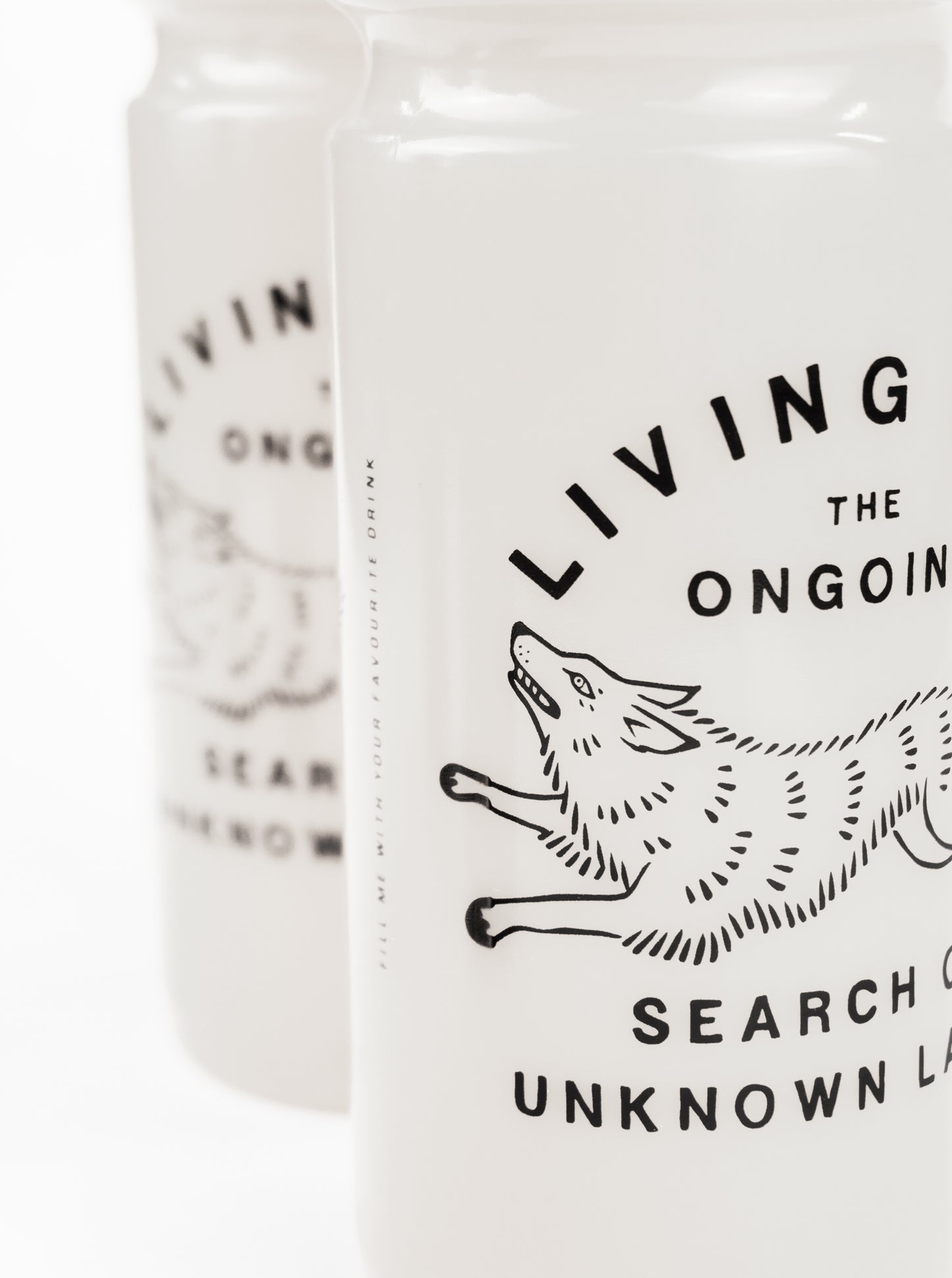 Signature Bidon - White