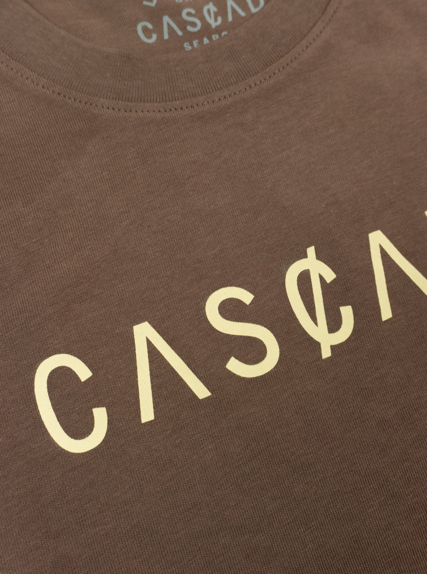 Cotton Unisex T-Shirt - Classic Logo - Dark Brown