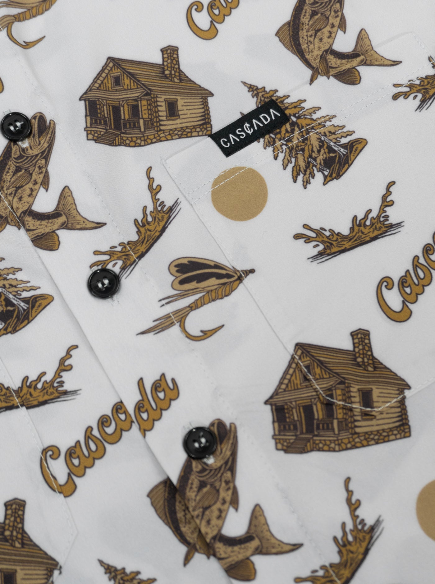 Howling Button Up Shirt - Cabin Creek