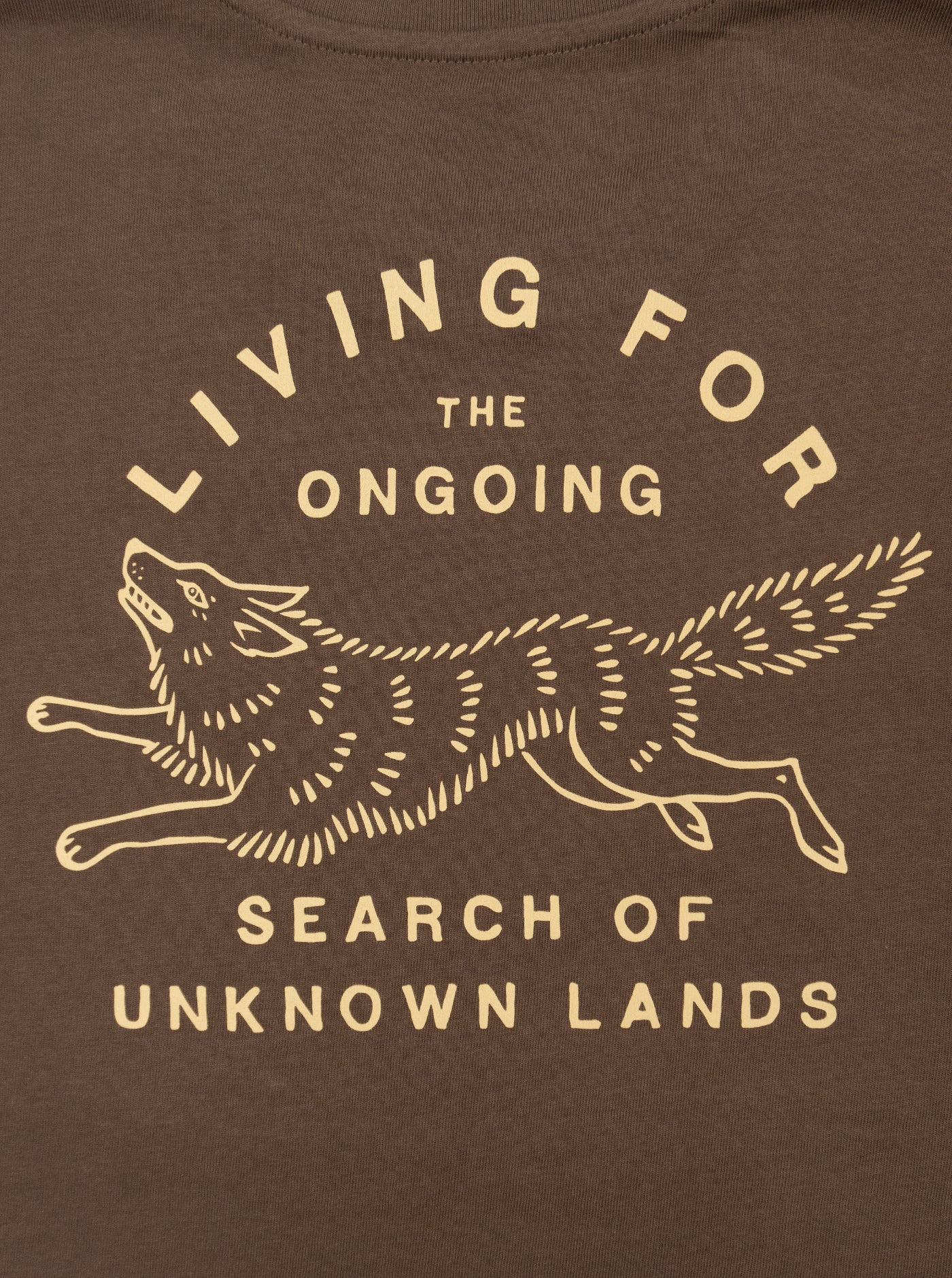 Cotton Unisex T-Shirt - Classic Logo - Dark Brown