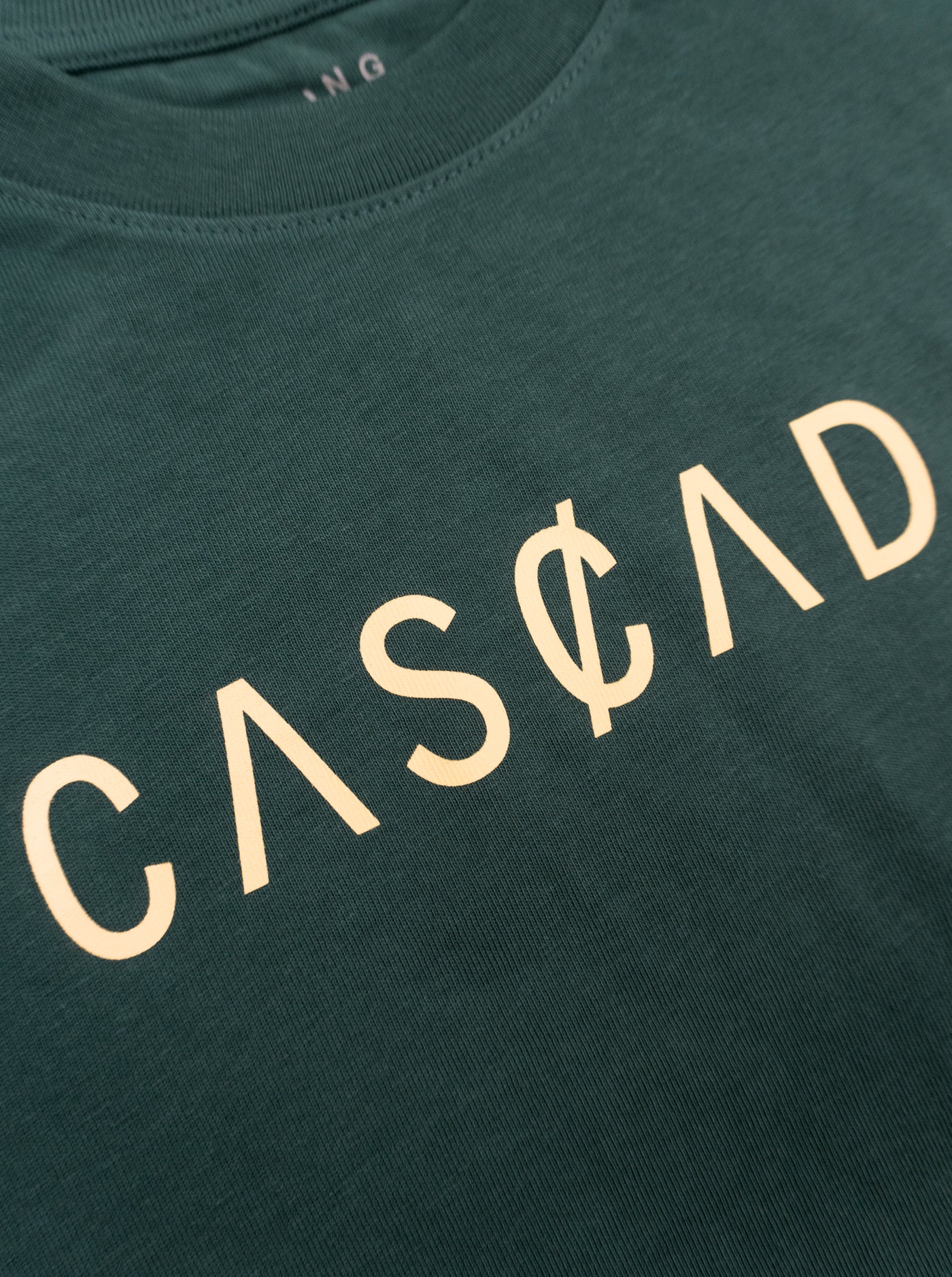 Cotton Unisex T-Shirt - Classic Logo - Forest Green