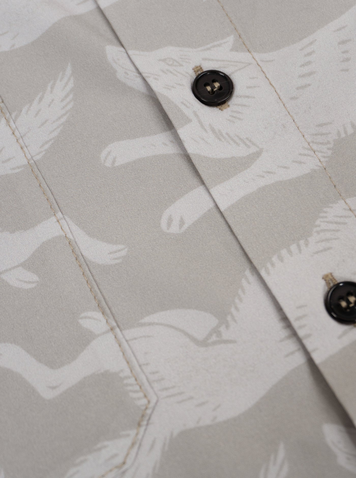 Howling Button Up Shirt - Wolfpack - Sage