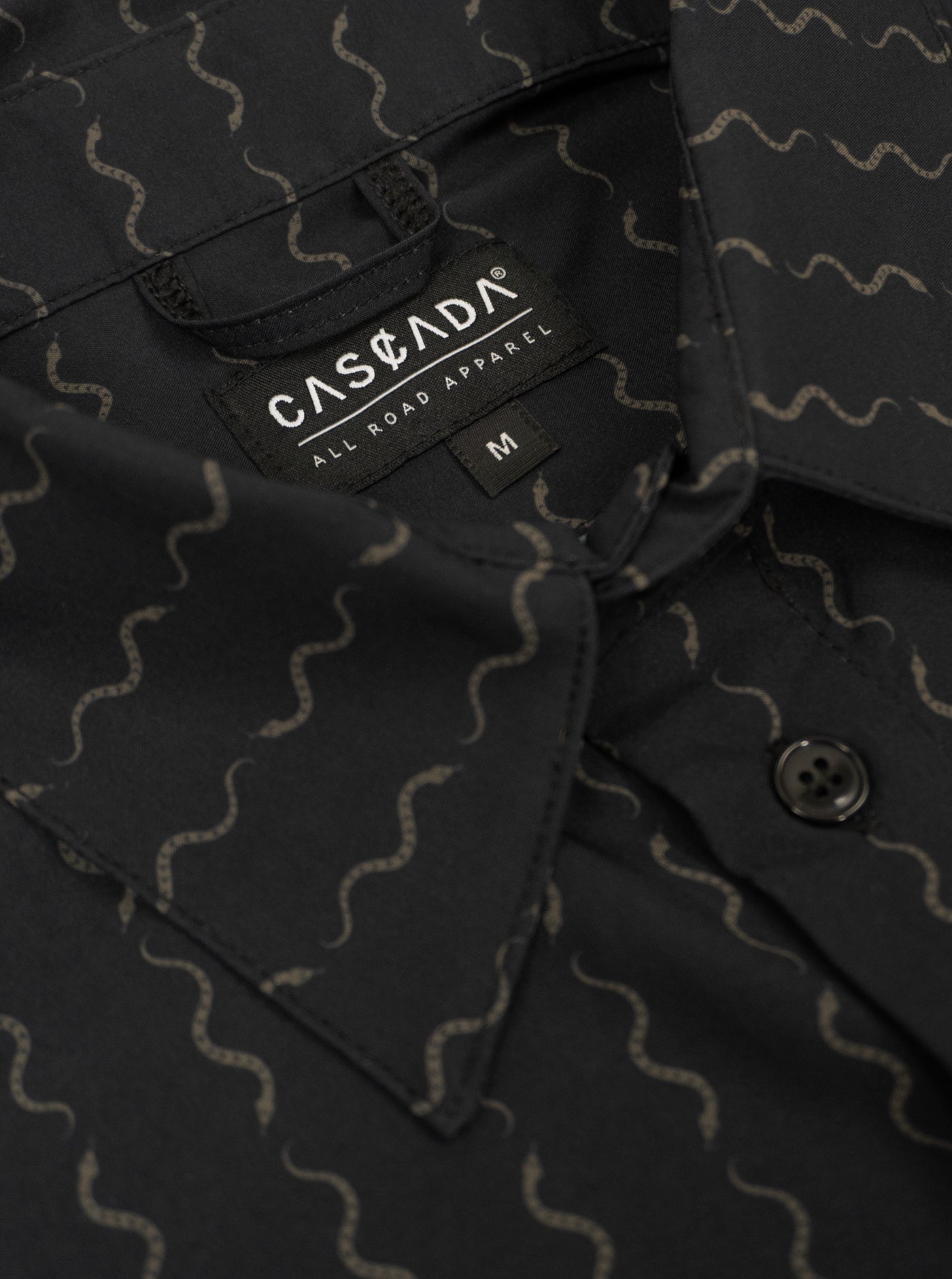 Howling Button Up Shirt - Shadow Snake