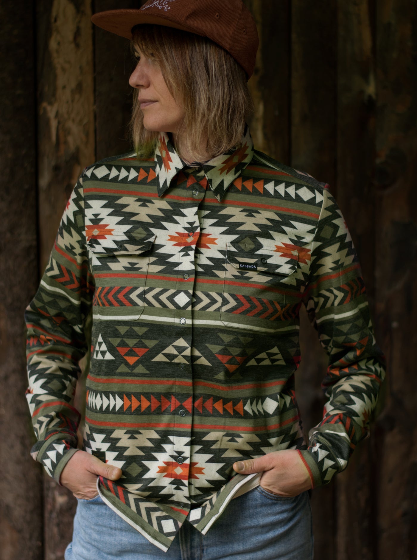 Women's Land Outdoor Shirt - Earth Selvatica