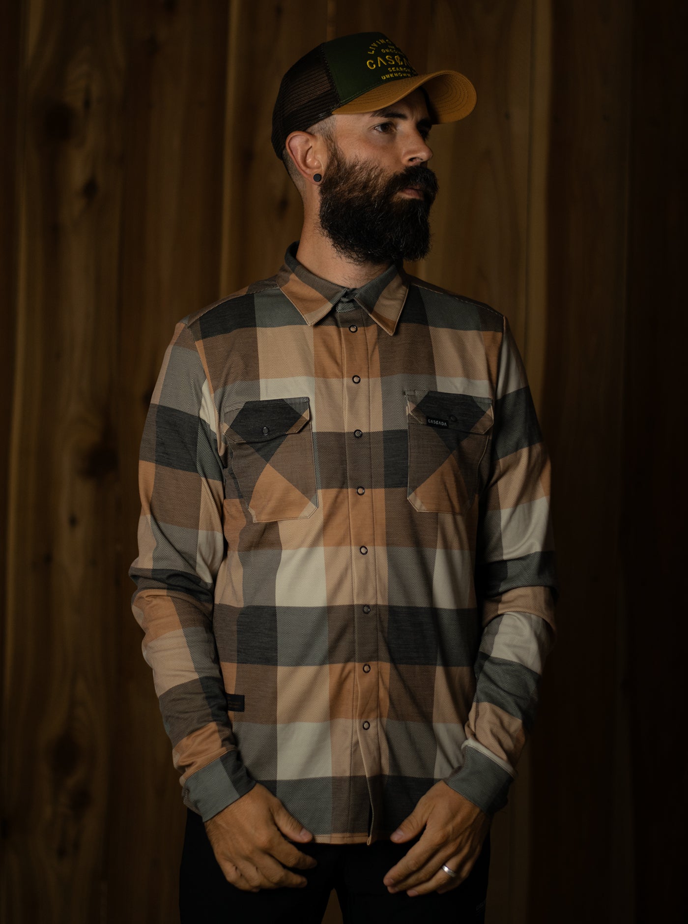 Land Outdoor Shirt - Chestnut Check