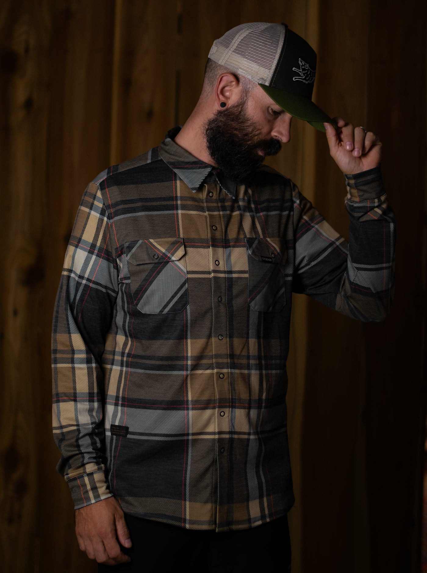 Land Outdoor Shirt - Timber Brown