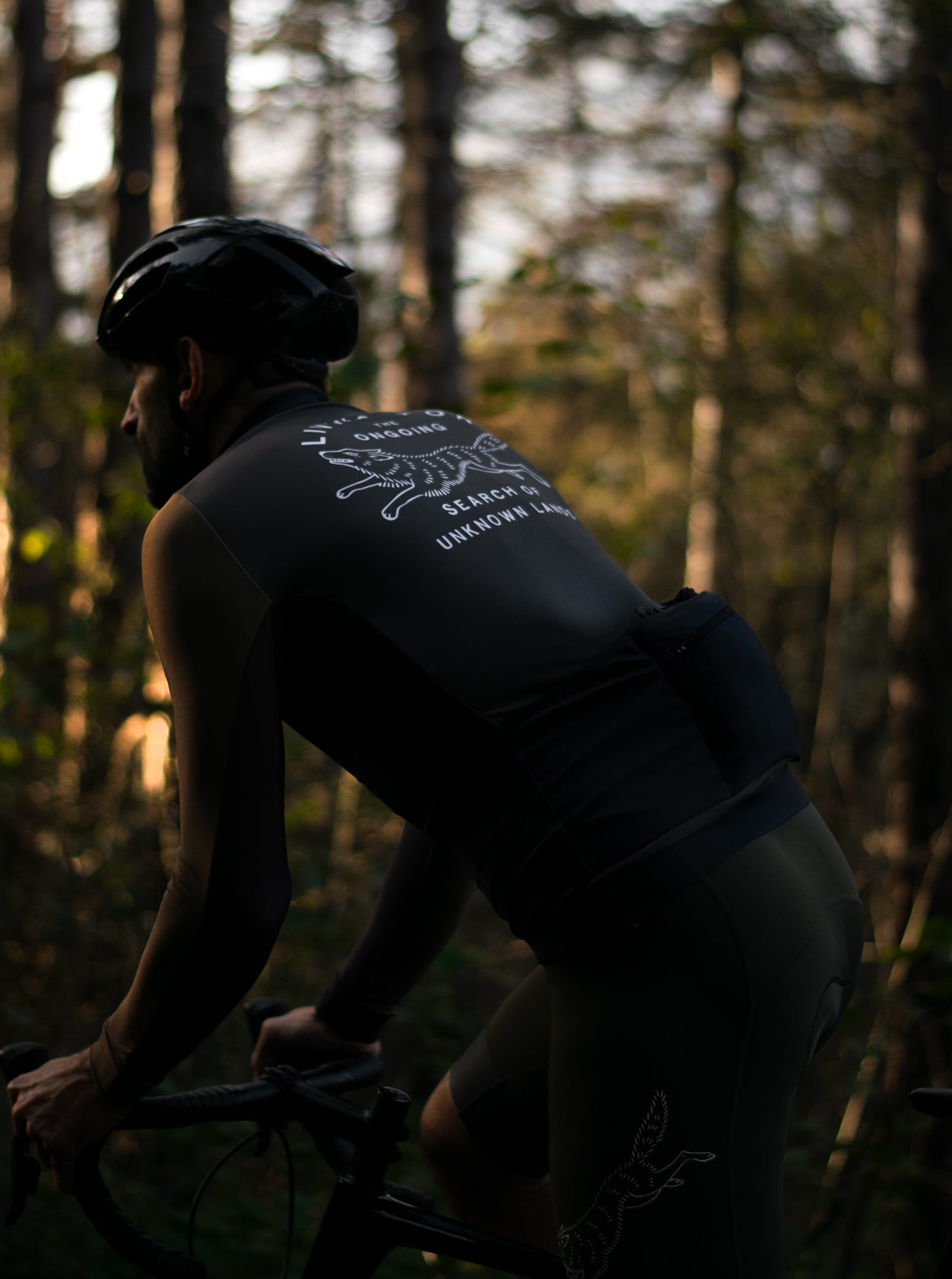 Cycling Long Sleeve Jersey - Bush