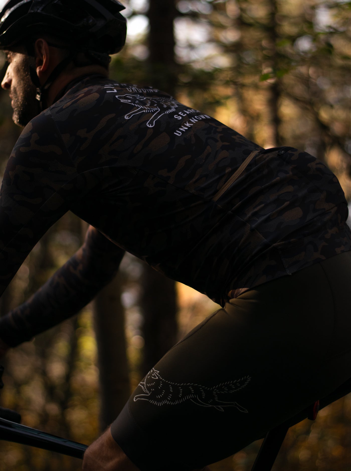 Cycling Long Sleeve Jersey - Woodland