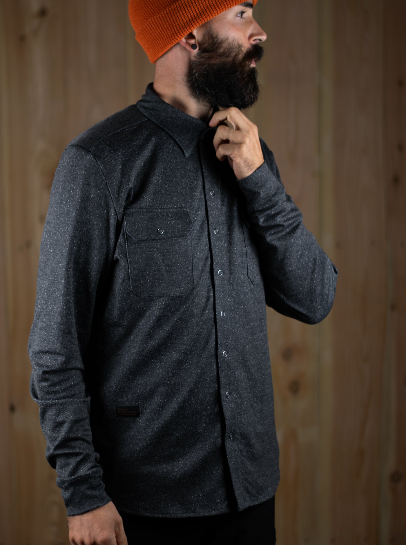 Land Outdoor Shirt - Charcoal