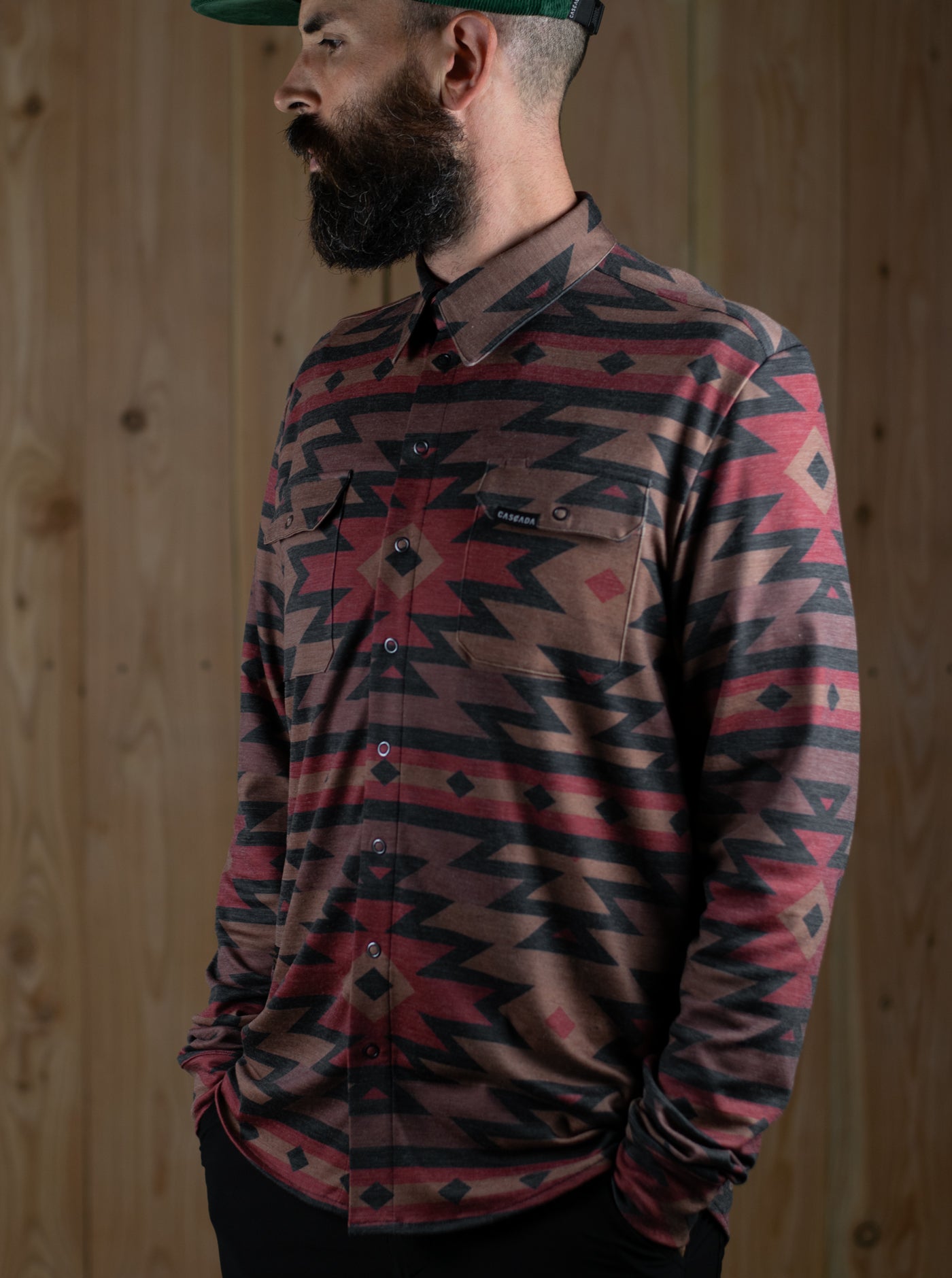 Land Outdoor Shirt - Earth Red Rock