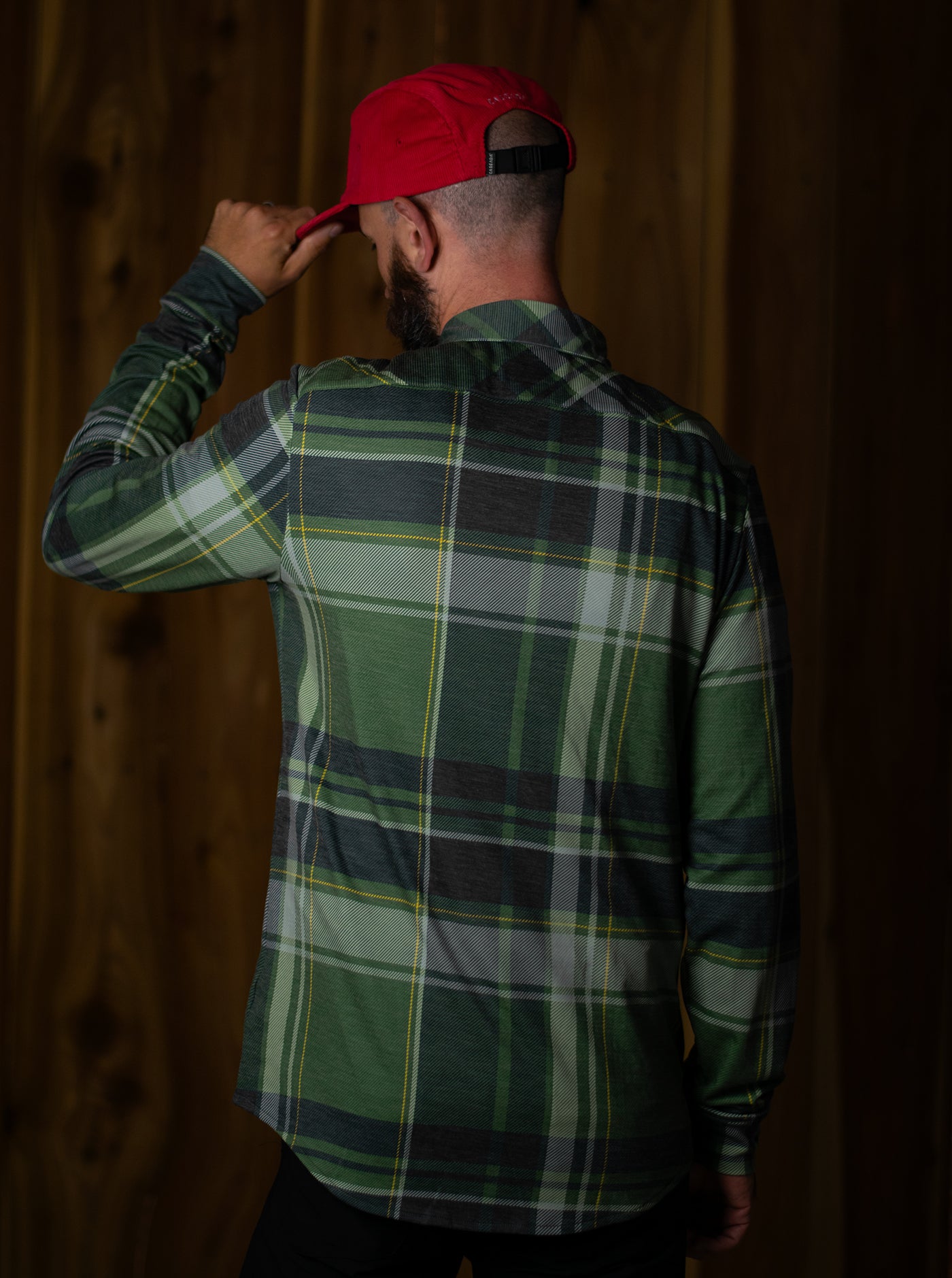 Land Outdoor Shirt - Evergreen Plaid