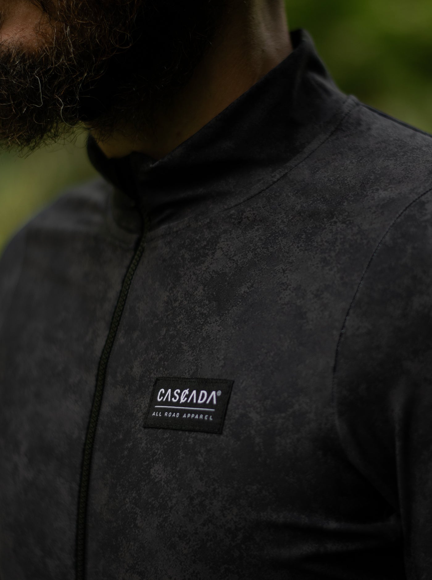 Cycling Long Sleeve Jersey - Haze Black