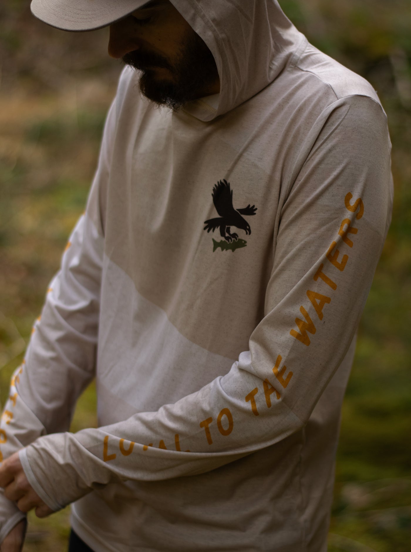 Trail T-Shirt Hoodie - Loyal To The Waters