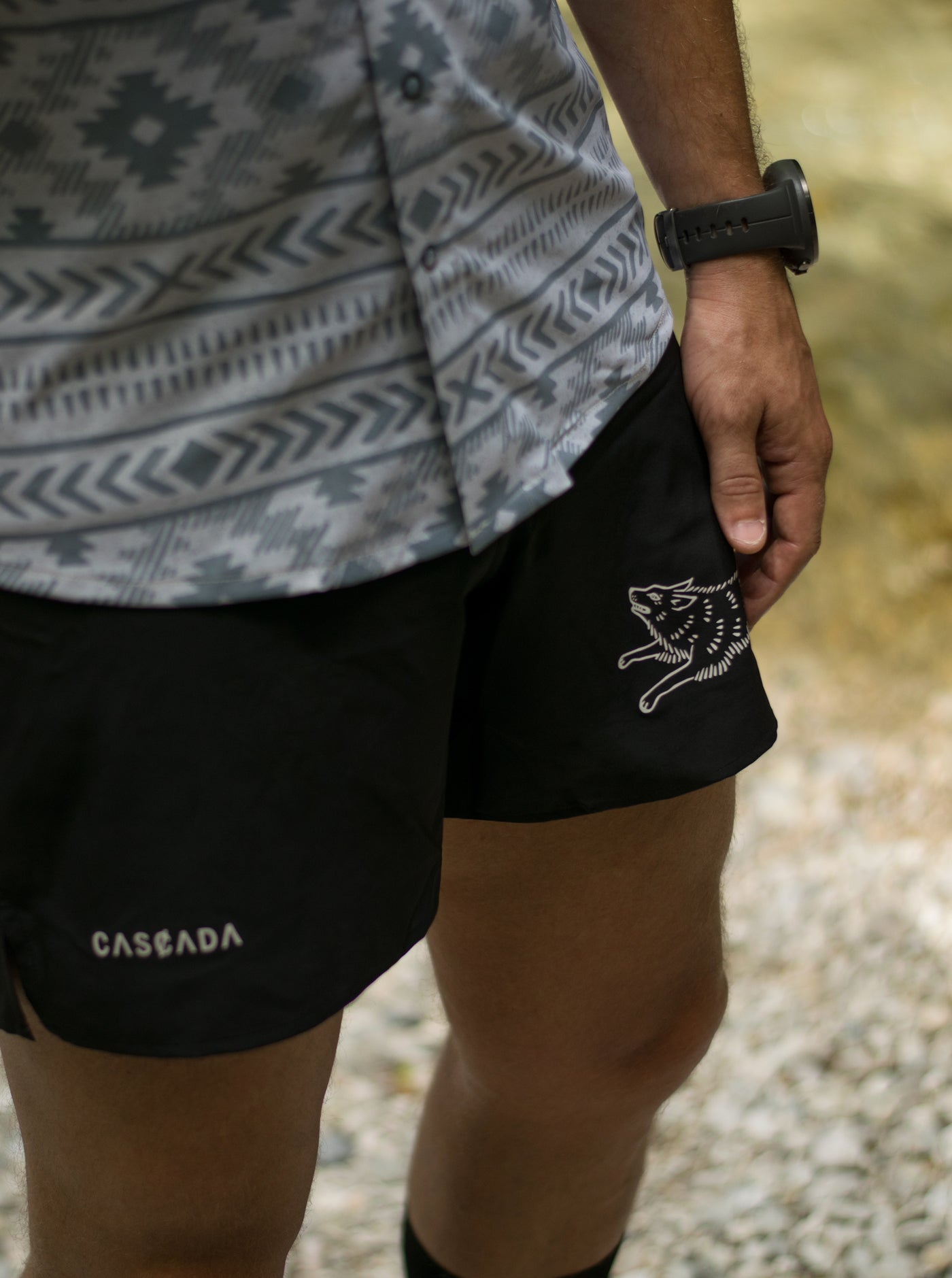 Wolf Running Shorts – Cascada