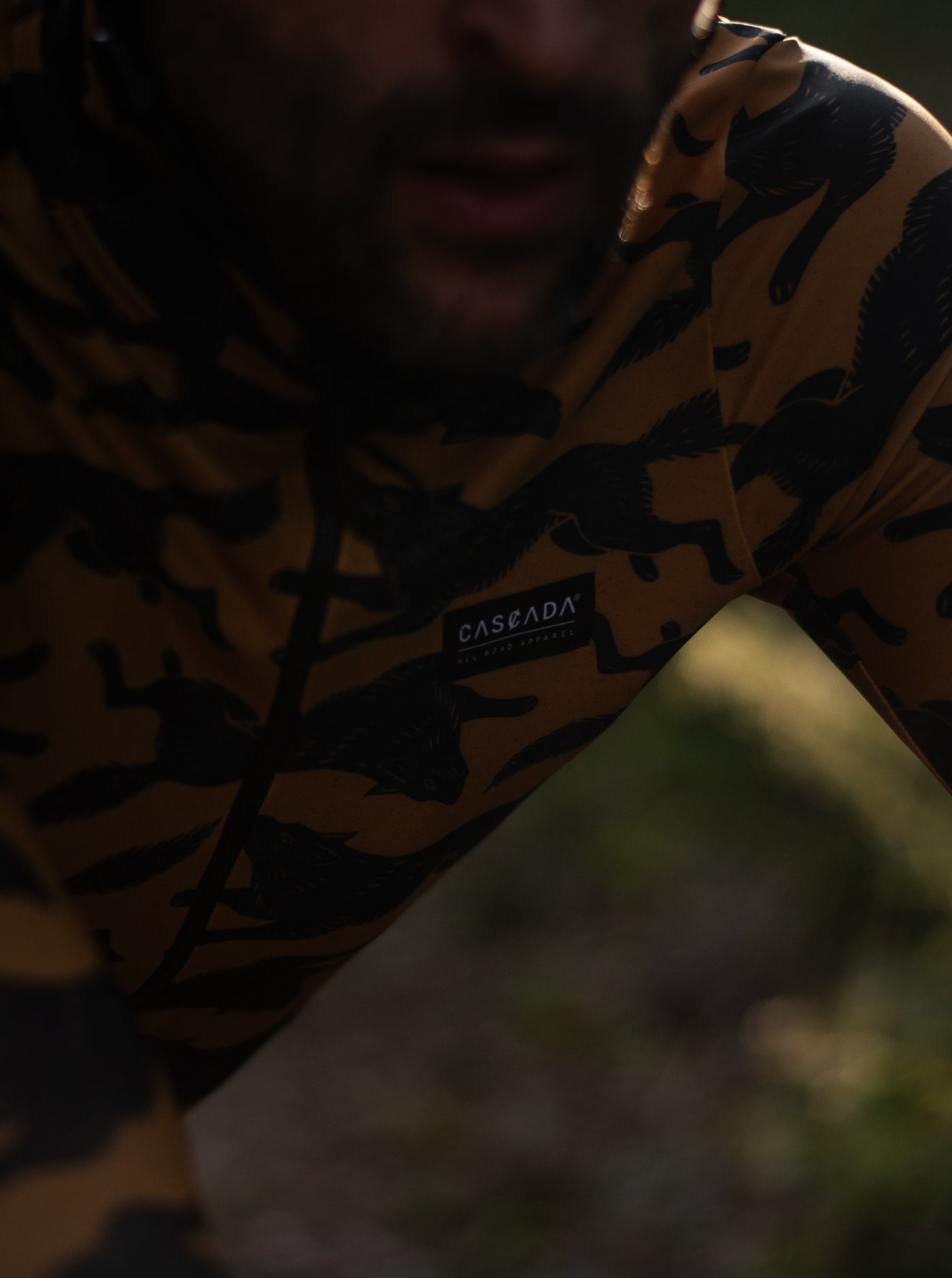 Cycling Long Sleeve Jersey - Wolfpack