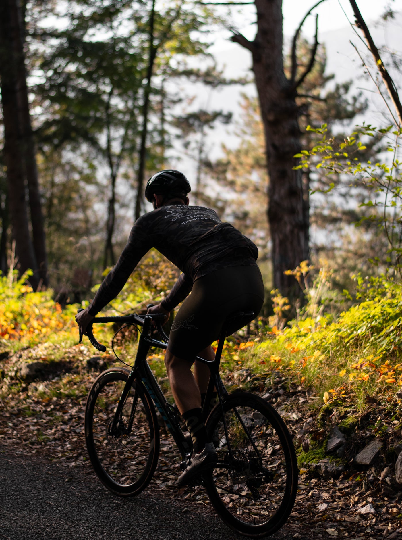 Cycling Long Sleeve Jersey - Woodland