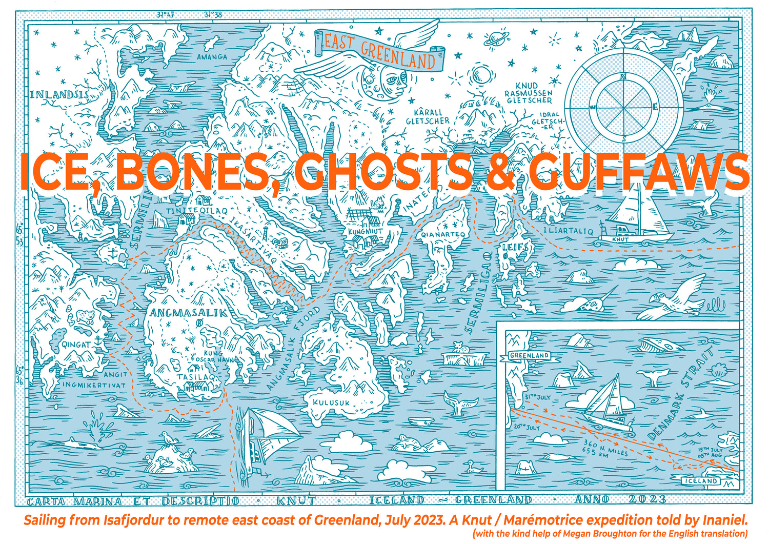 Ice, bones, ghosts & guffaws.