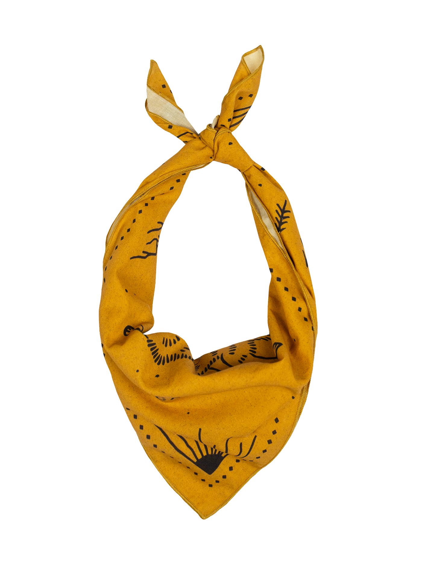 Bandana - Wolfpack - Honey Gold