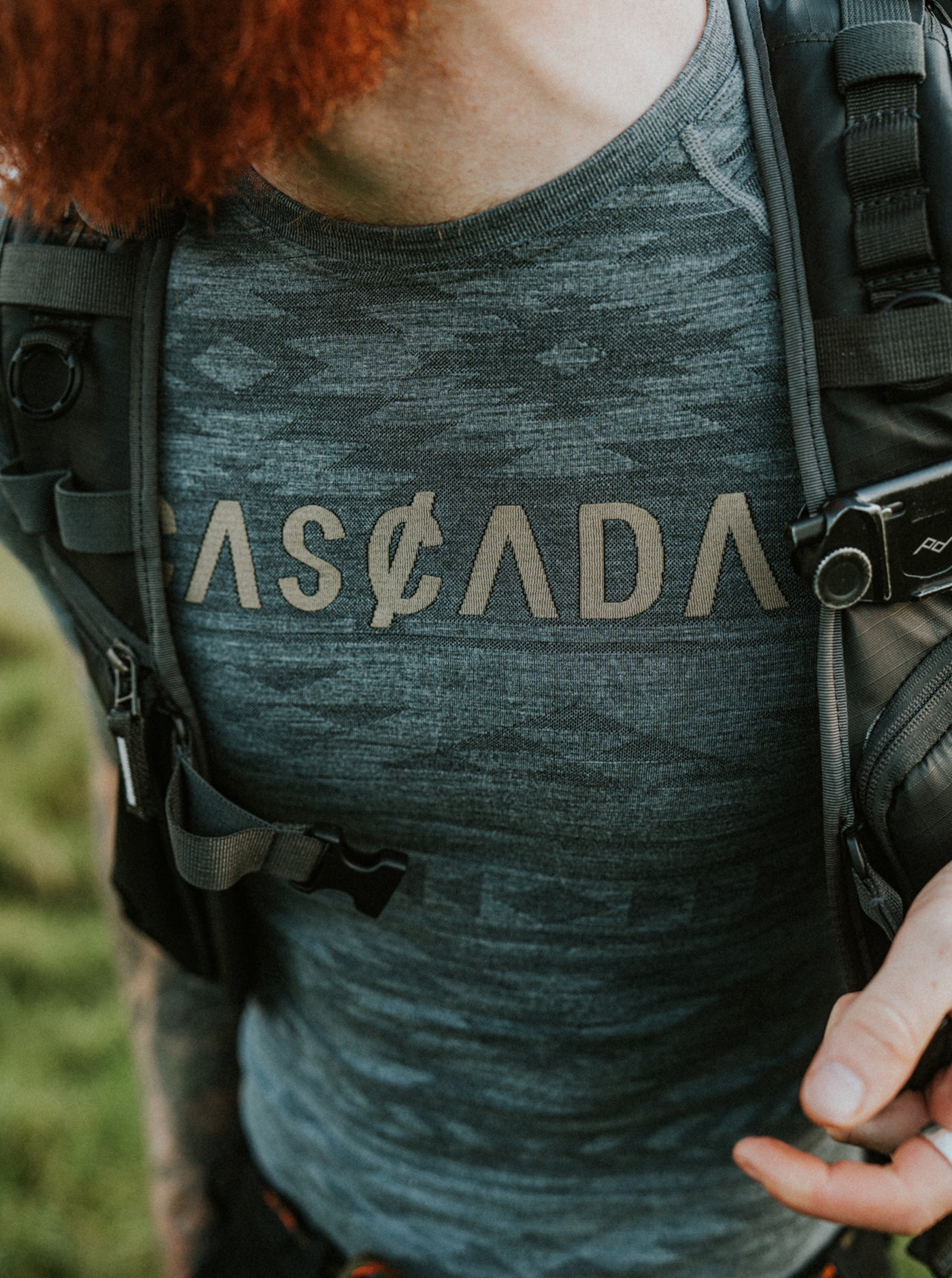 Merino Base Layer Short Sleeve Unisex - Earth Black