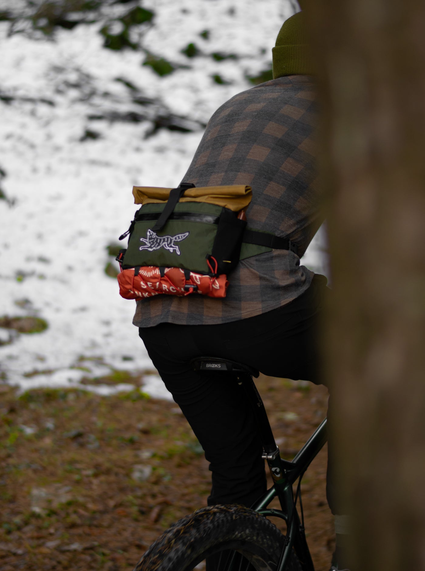 Jaunt Roll-Top Hip Pack - Olive/Coyote