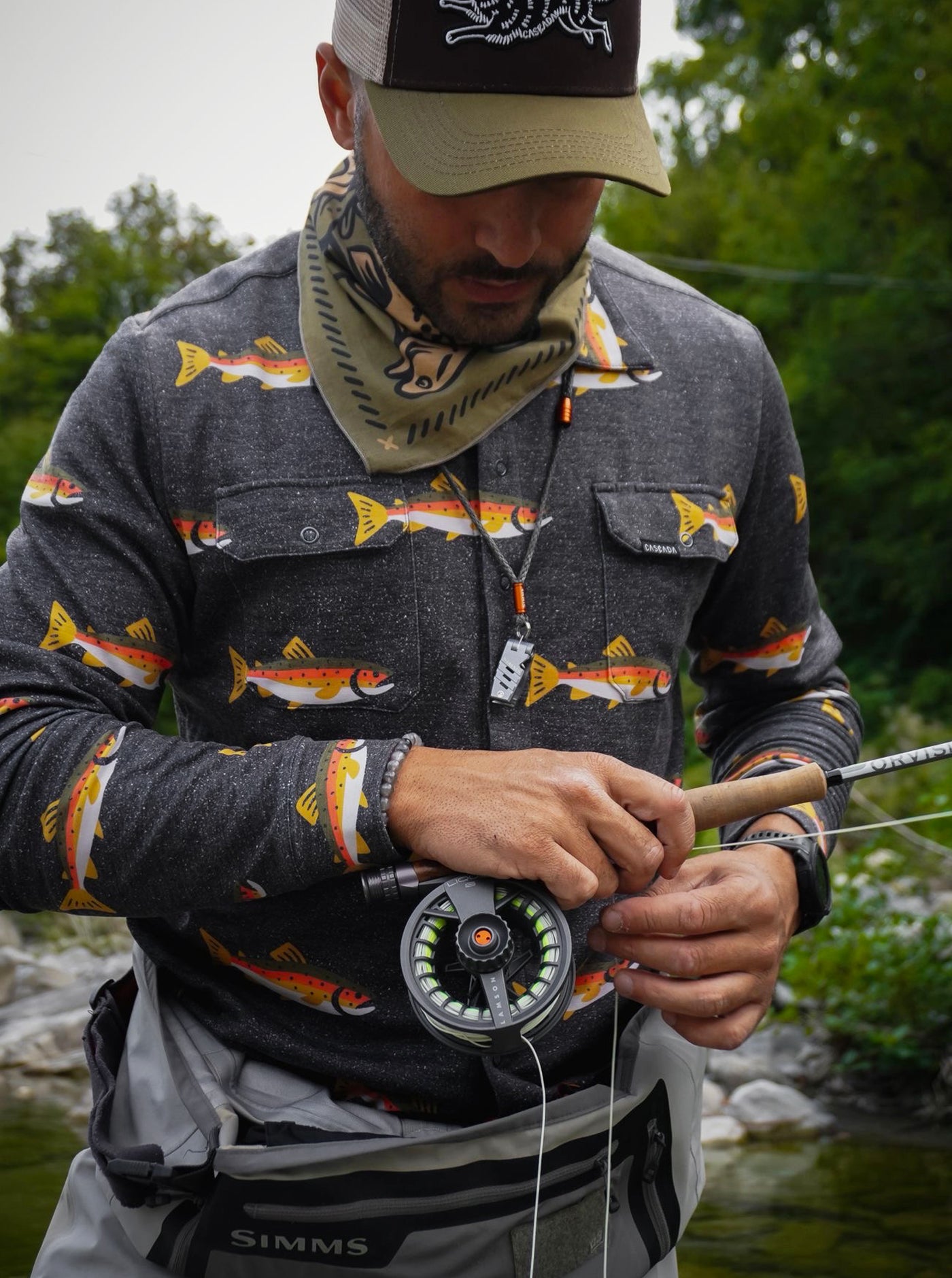Land Outdoor Shirt - Streamside