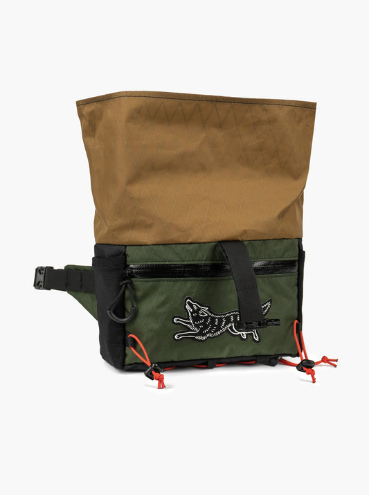 Jaunt Roll-Top Hip Pack - Olive/Coyote